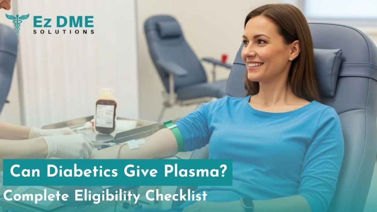 can you donate plasma if you take glp 1 Can Diabetics Give Plasma? Complete Eligibility Checklist