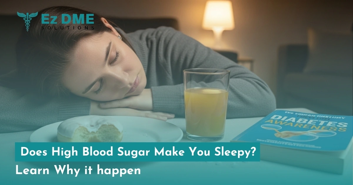 Does high blood sugar make you sleepy