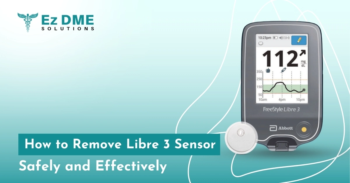 How to Remove Libre 3 Sensor