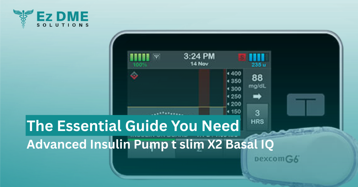 Insulin Pump t slim X2 Basal IQ device